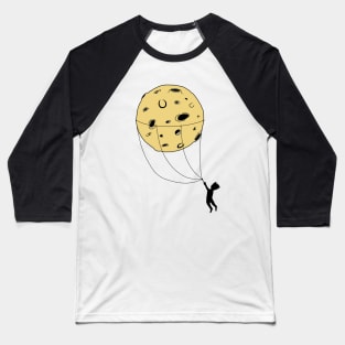 Catching the Moon Baseball T-Shirt